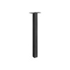 Architectural Mailboxes Standard 46.5 Inch In-Ground Post Black 5105B